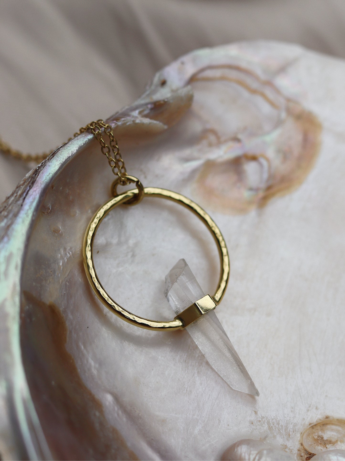Citlali Necklace with Clear Quartz