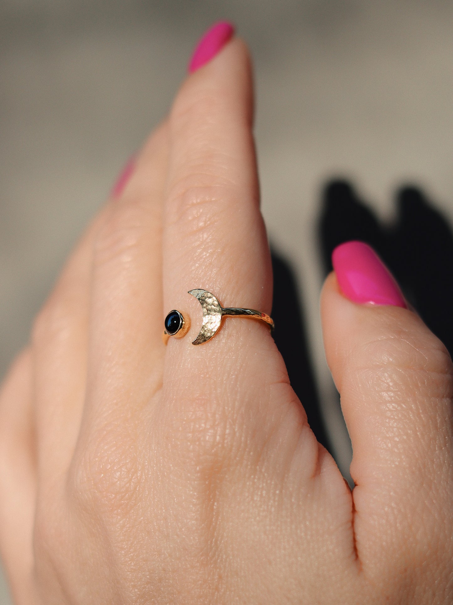 Dakini Ring with Onyx