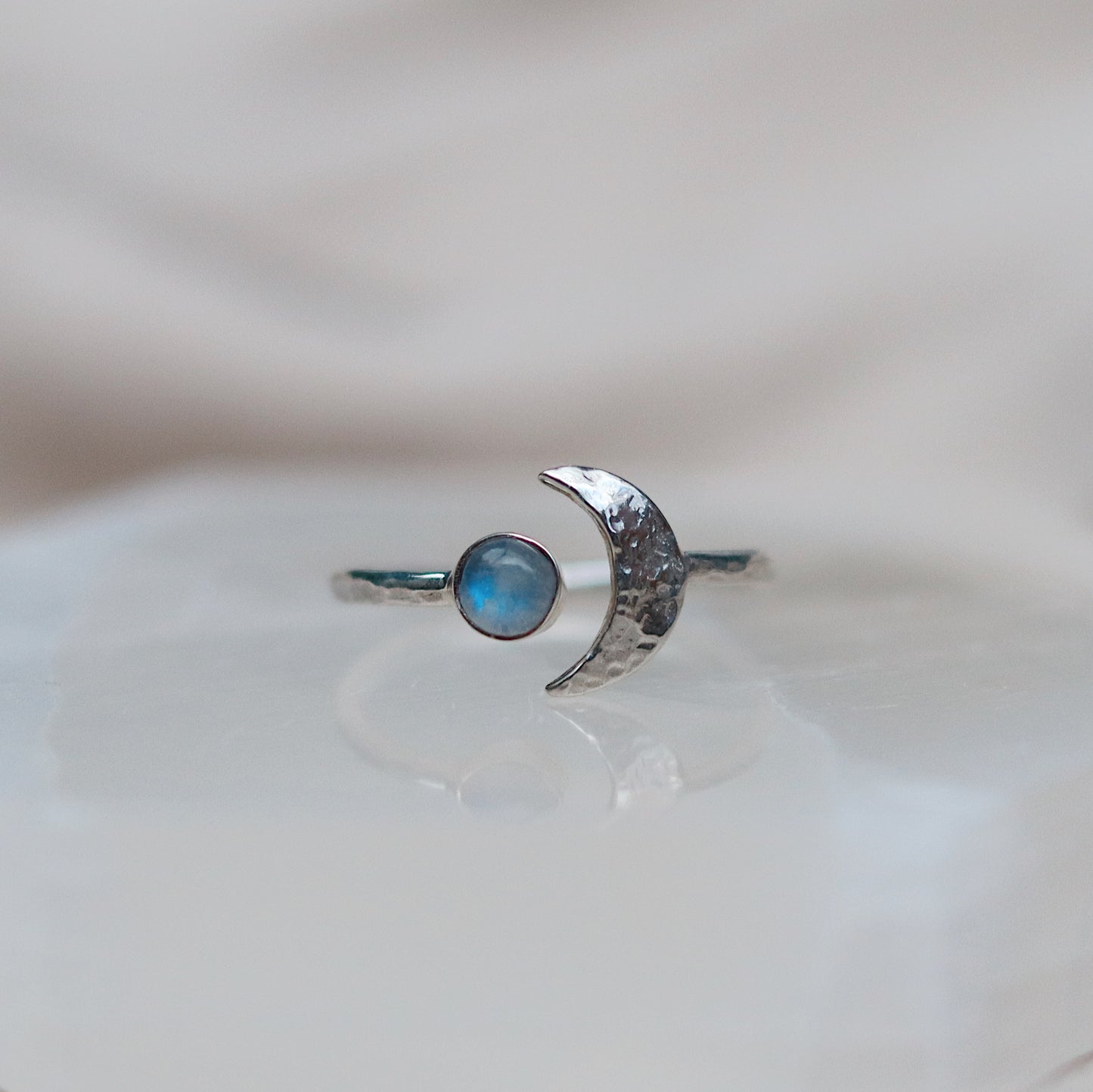 Dakini Ring with Moonstone