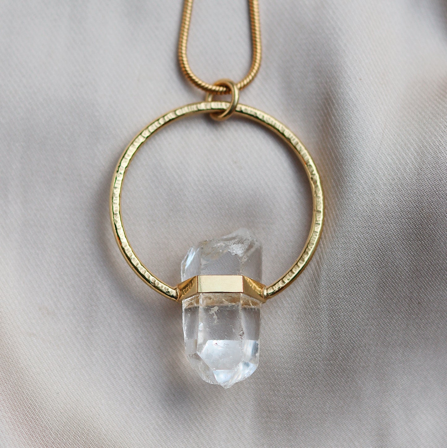 Citlali Necklace with Clear Quartz