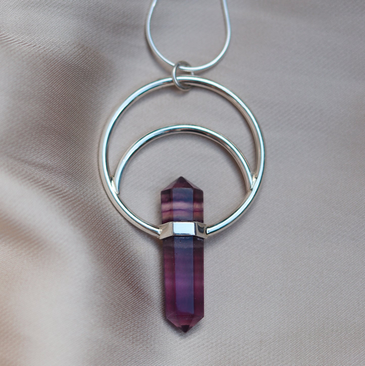 Necklace with Fluorite