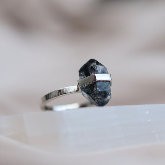 Citlali Ring with Herkimer Diamond