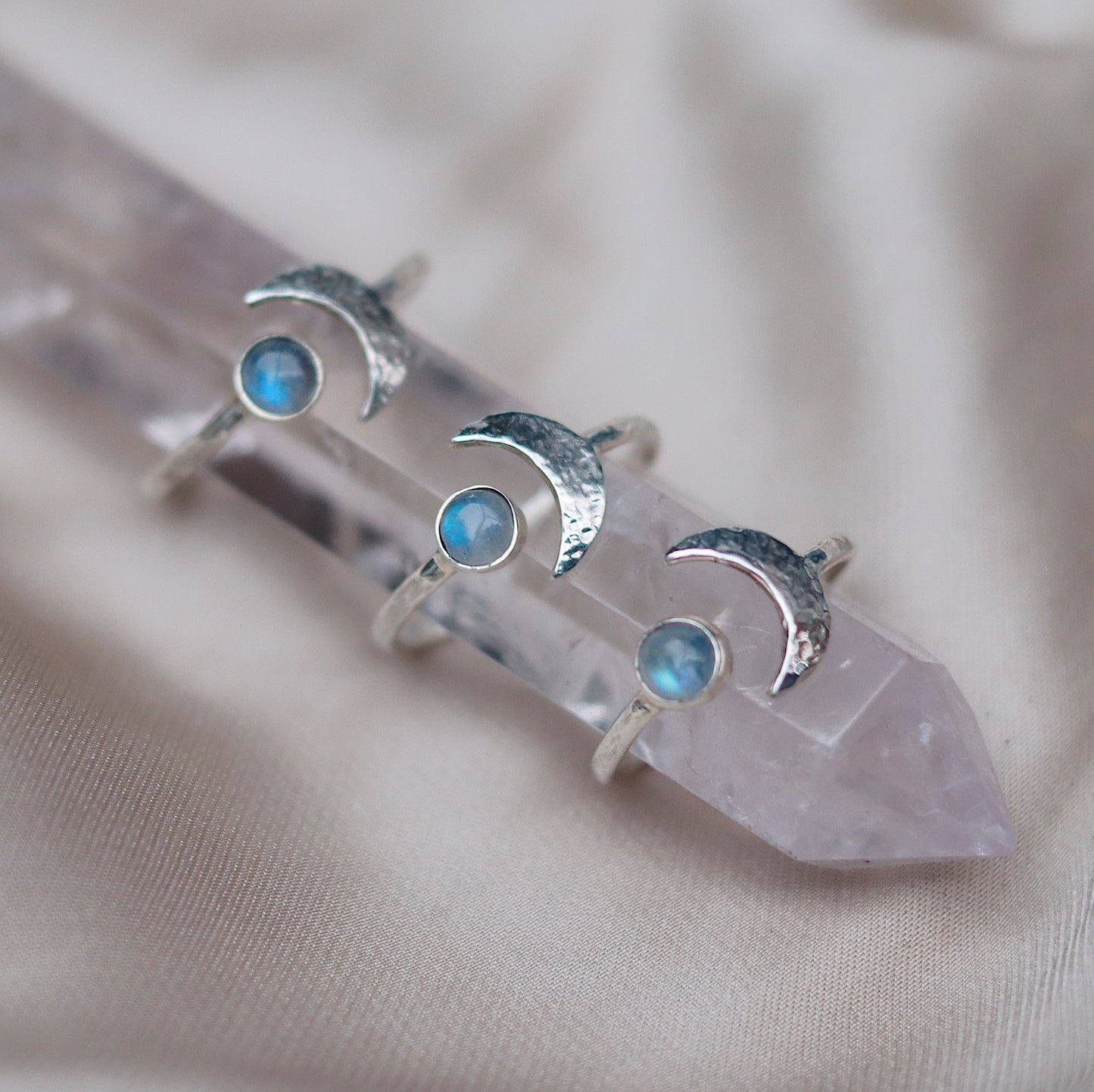 Dakini Ring with Moonstone