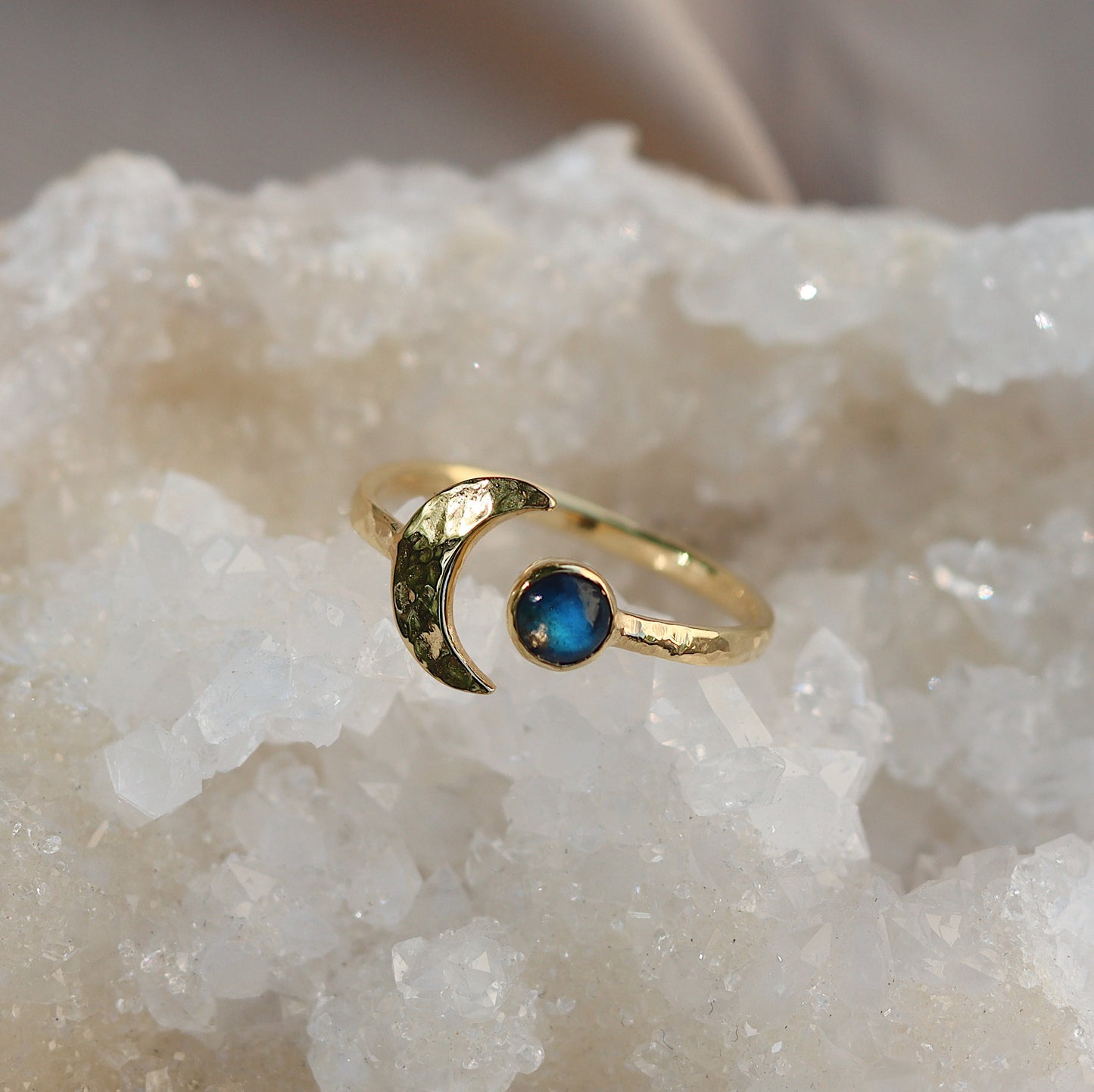 Dakini Ring with Moonstone