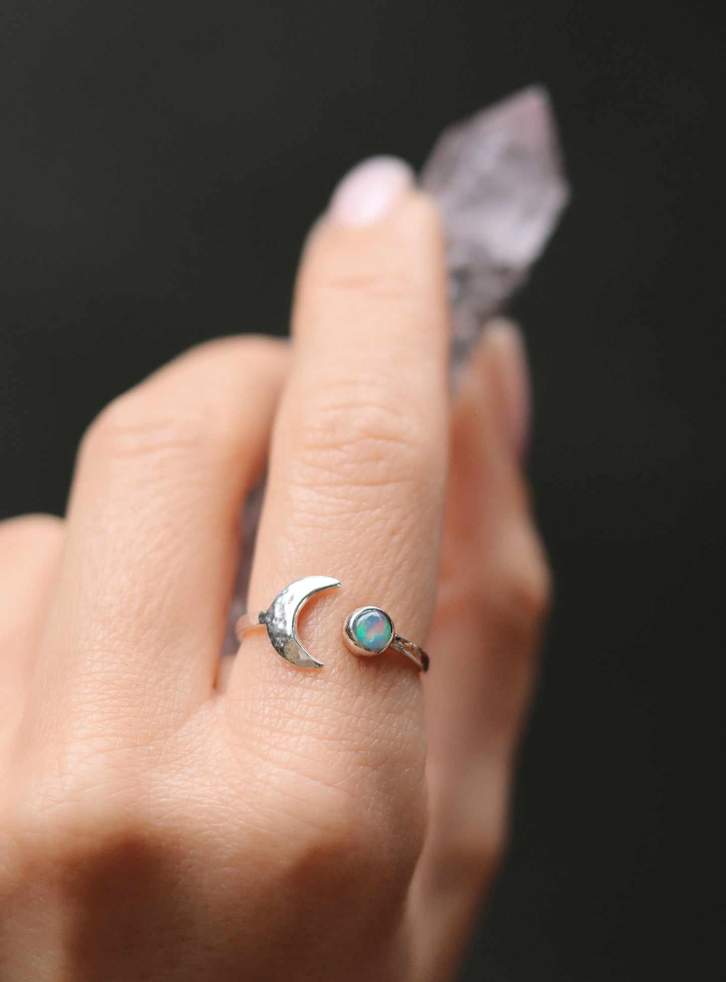 Dakini Ring with Opal