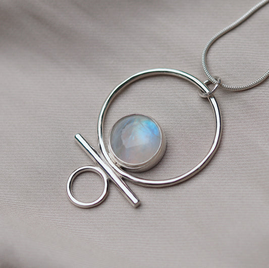 Alora Necklace with Moonstone