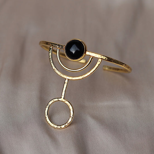 Taurite Cuff with Onyx