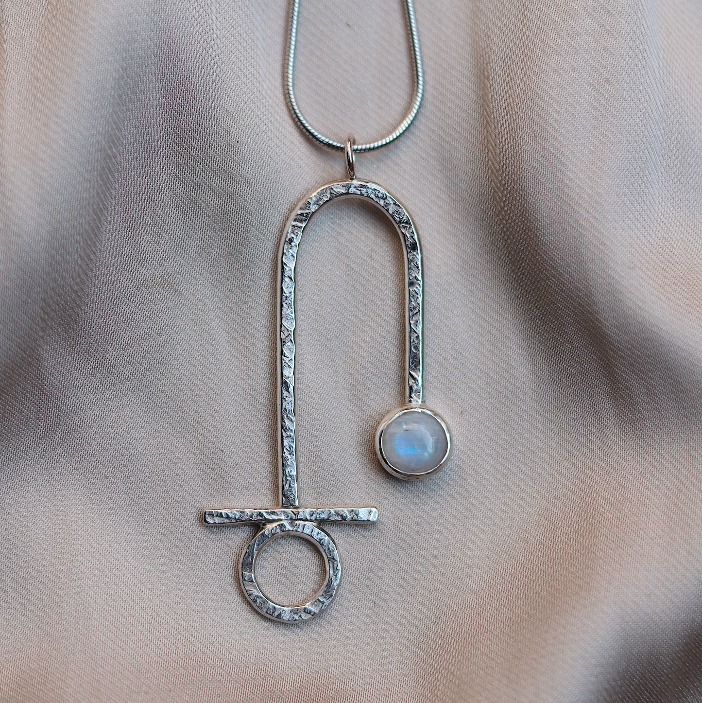 Koena Necklace with Moonstone