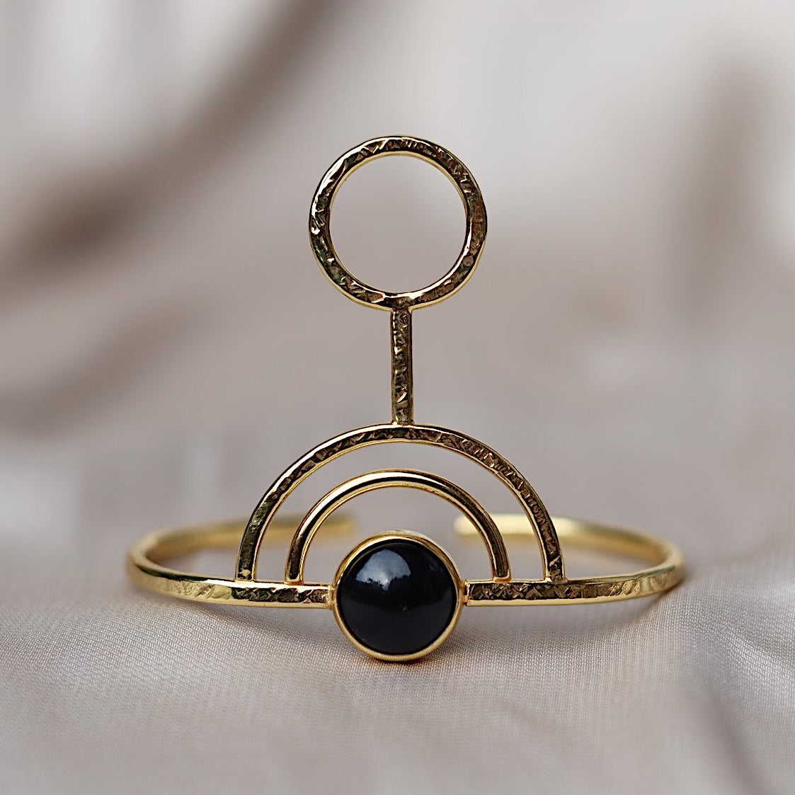 Taurite Cuff with Onyx