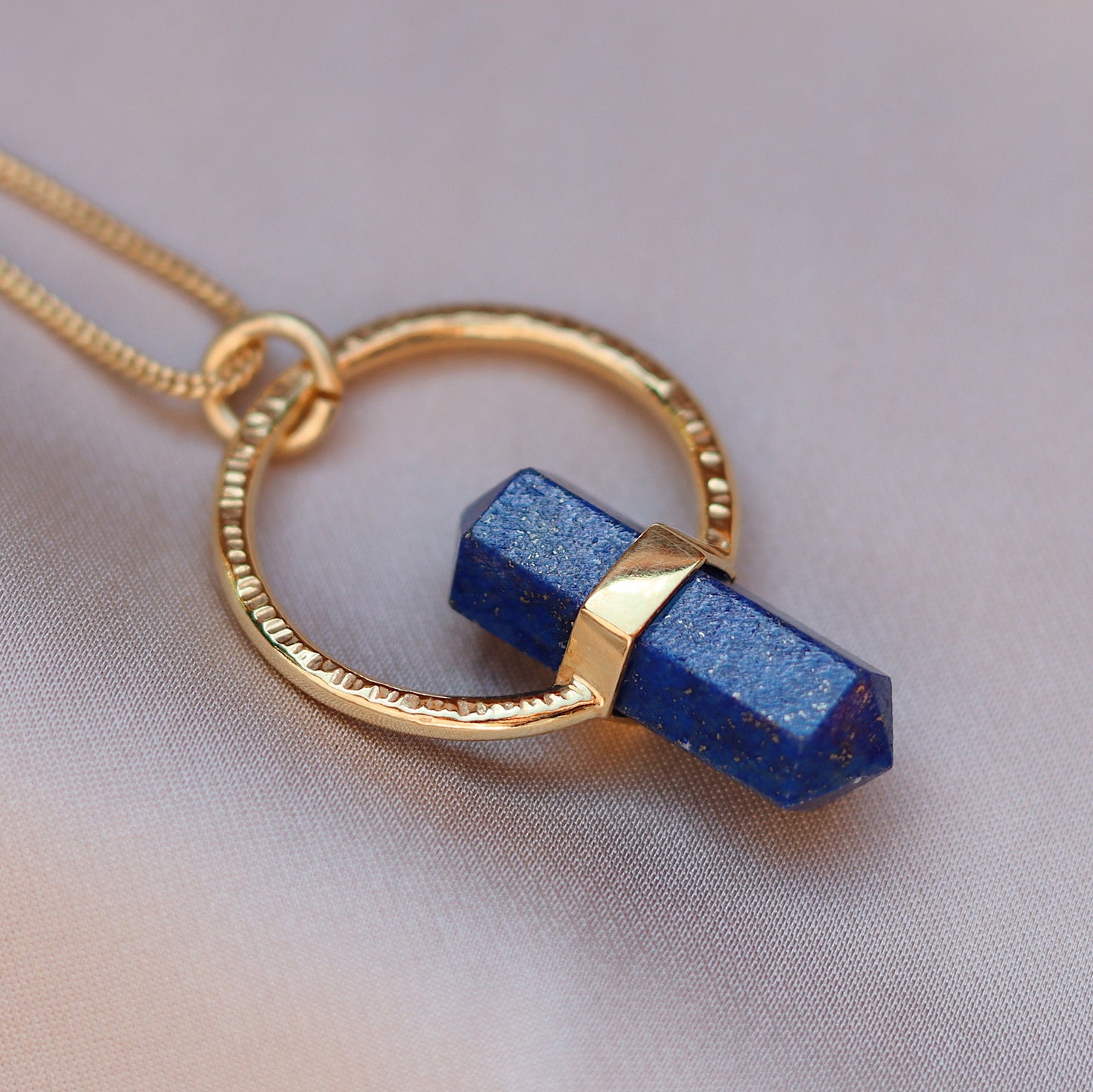 Citlali Necklace with Lapis Lazuli