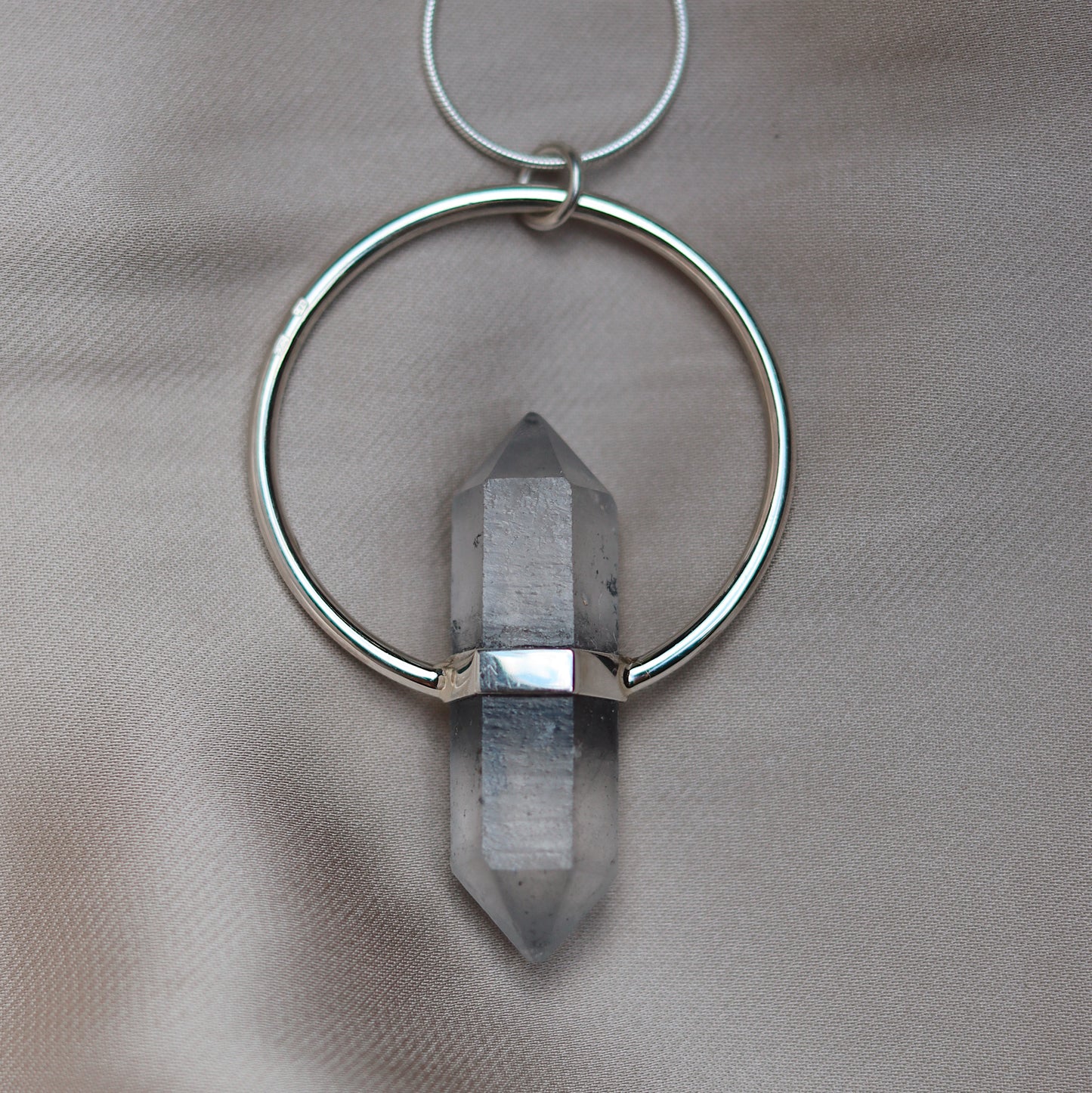 Citlali Necklace with Herkimer Diamond