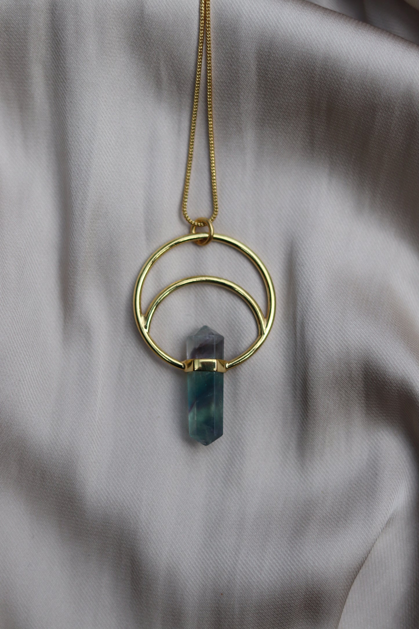 Necklace with Fluorite