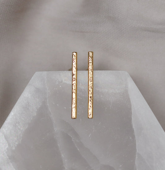 Axis Textured Earrings