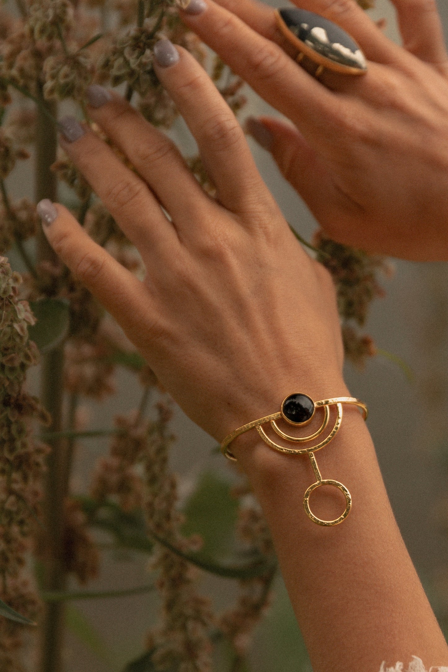 Taurite Cuff with Onyx