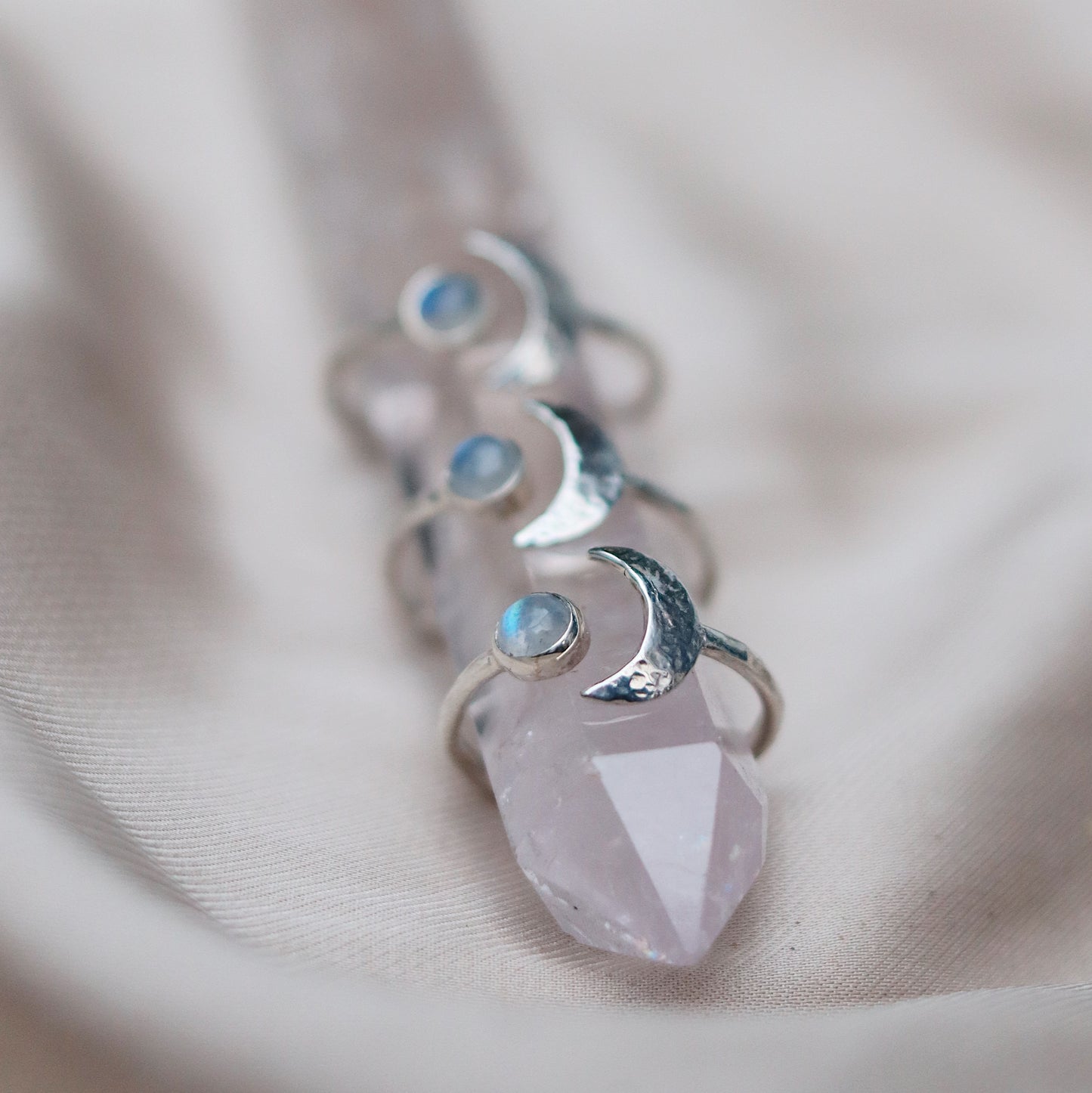 Dakini Ring with Moonstone