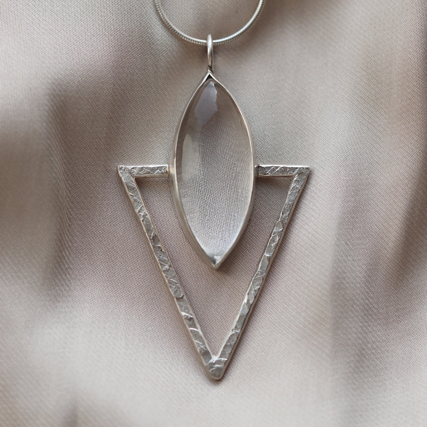 Karuna Necklace with Clear Quartz