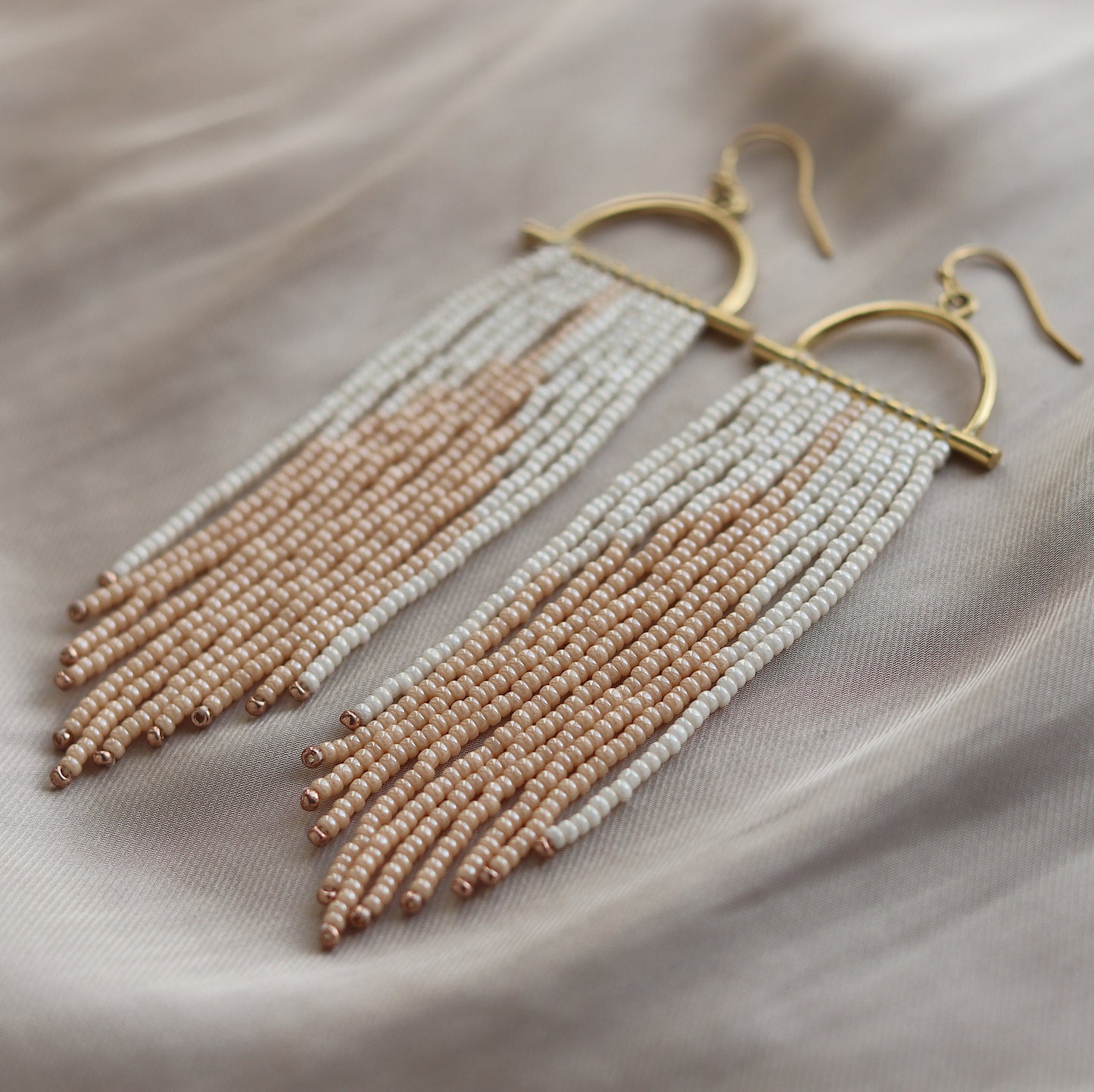 Hakari Earrings with Beads