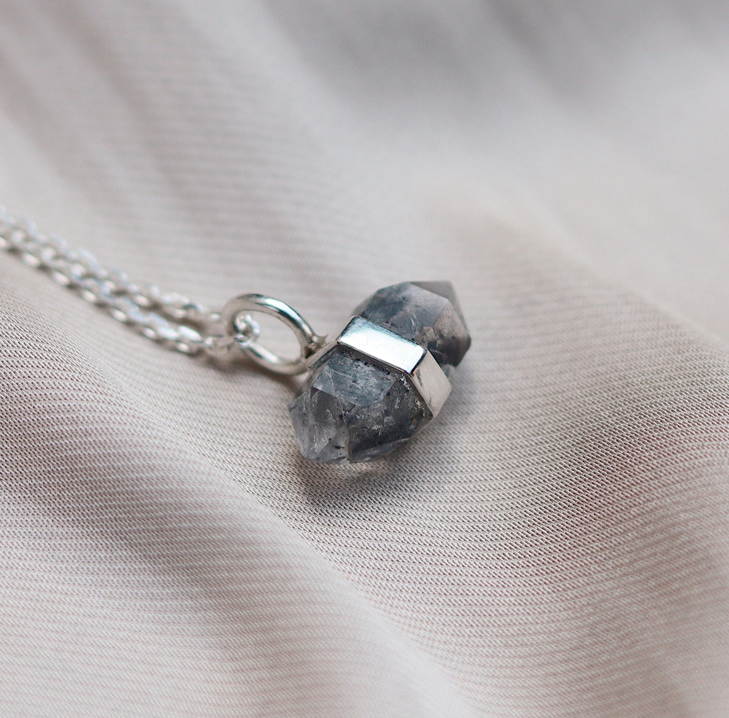 Ila Necklace with Herkimer Diamond