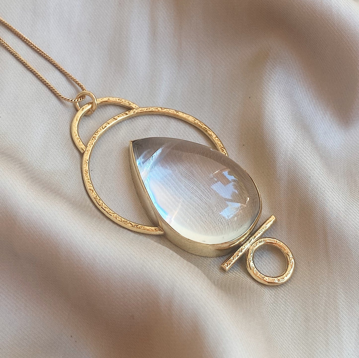 Necklace with Clearquartz