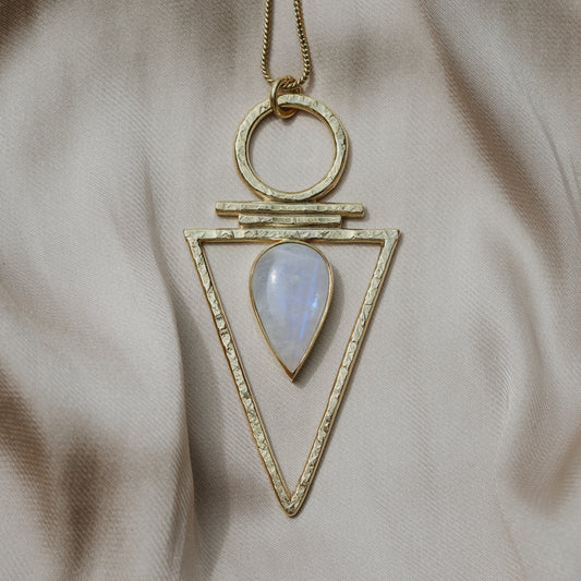 Yalda Necklace with Moonstone