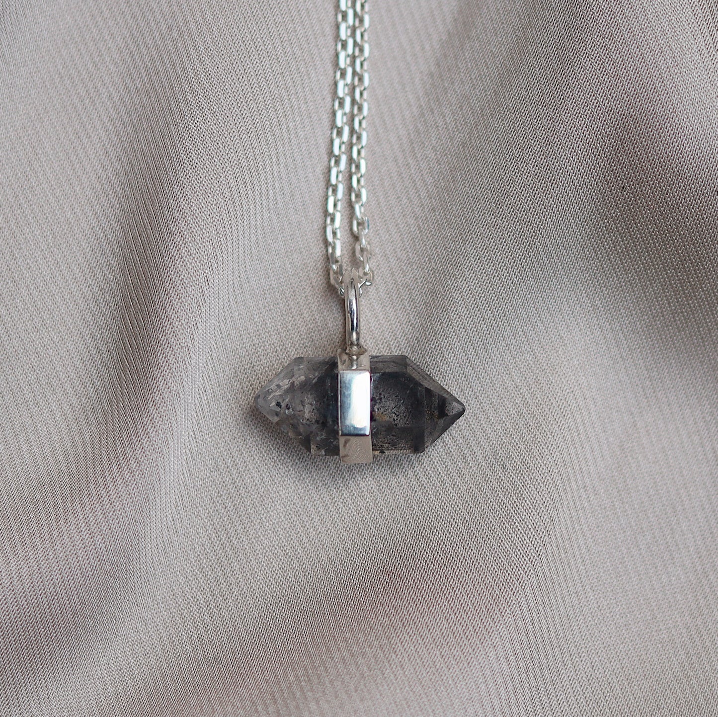 Ila Necklace with Herkimer Diamond